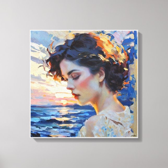 Lienzo Anders Artistry* "The Glance" (Anverso)