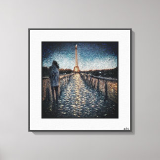 Lienzo Anders Artistry* Un Paseo En Paris Canvas Print