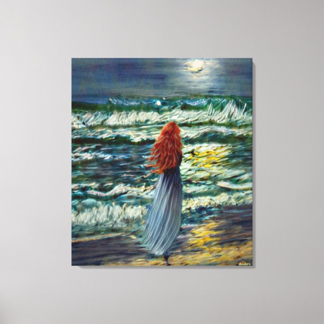 Lienzo Anders Artistry* Wandering In Moonlight* (Anverso)