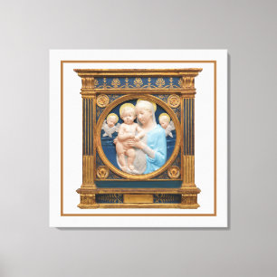 Lienzo Andrea Della Robbia c1485 Madonna y Child Canva