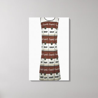 Lienzo Andy Warhol - El Vestido Souper