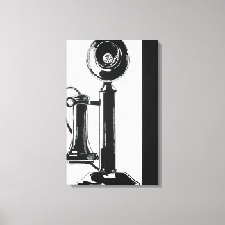 Lienzo Andy Warhol - Teléfono