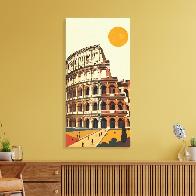 Lienzo Anfiteatro Coliseo (Insitu (Sala de estar))