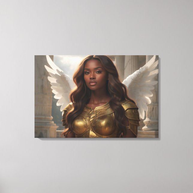 LIENZO ÁNGEL - ÁNGELES (Anverso)