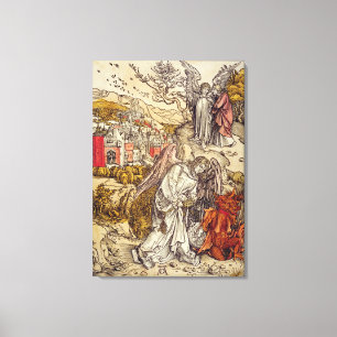 Lienzo Ángel con la llave del abismo, 1498