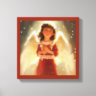 Lienzo Ángel de Navidad 4