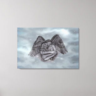 Lienzo Ángel Eros enamorado