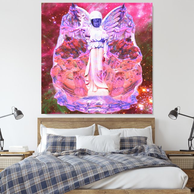 Lienzo Ángel espacial (Insitu(Dormitorio))