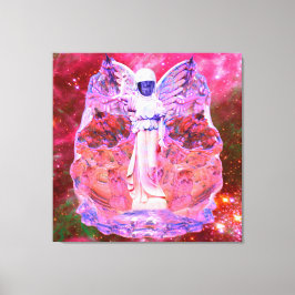 Lienzo Ángel espacial