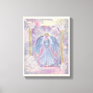 Lienzo Ángel espiritual o luz celestial por Renee Lavoie