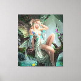 Lienzo Ángel romántico