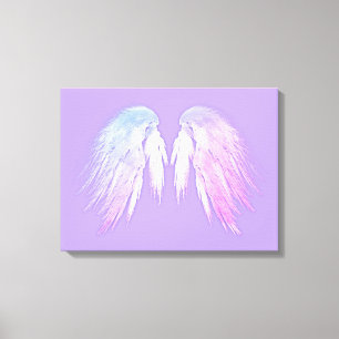 Lienzo ANGEL WINGS Fairy Purple