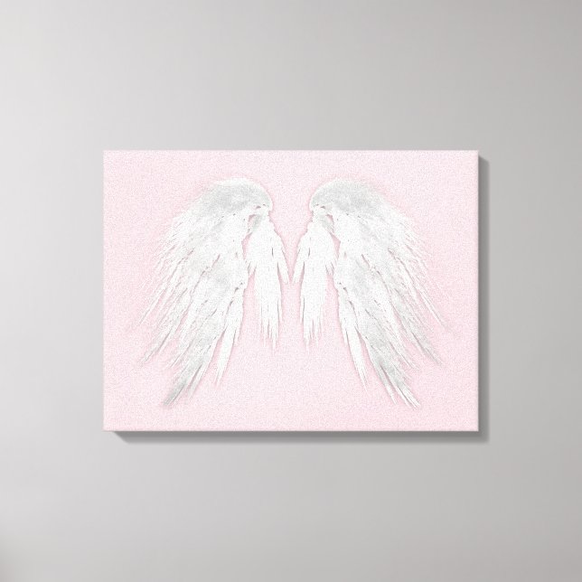 Lienzo ANGEL WINGS Pink (Anverso)