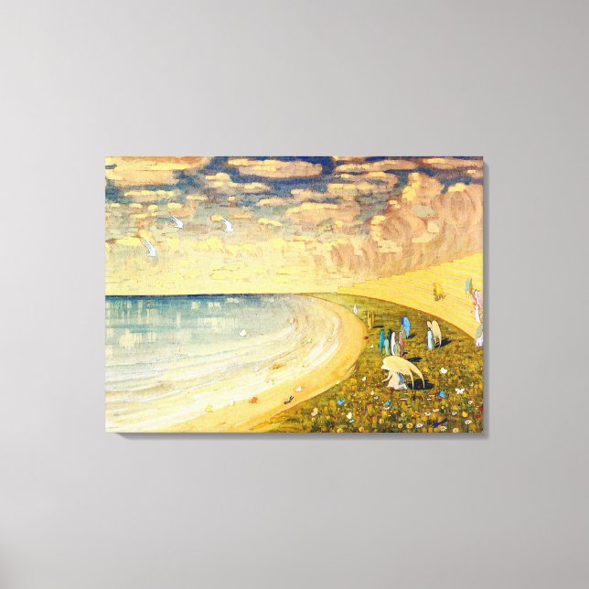 Lienzo Ángeles (paraíso) | Mikalojus Ciurlionis | (Anverso)