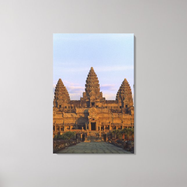 Lienzo Angkor Wat, Camboya (Anverso)
