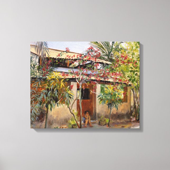 Lienzo Angleterre House 2004 (Anverso)