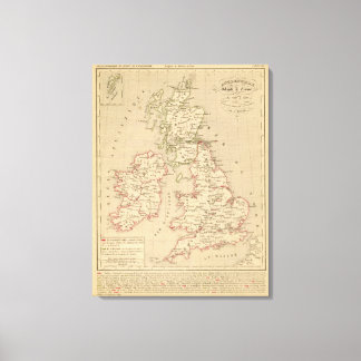Lienzo Angleterre, Irelande & Ecosse 1281 a 1400