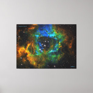 Lienzo Anillo de Dios - Nebulosa Rosette - Canva distingu