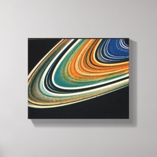 Lienzo Anillos de saturación SPACE ART #38