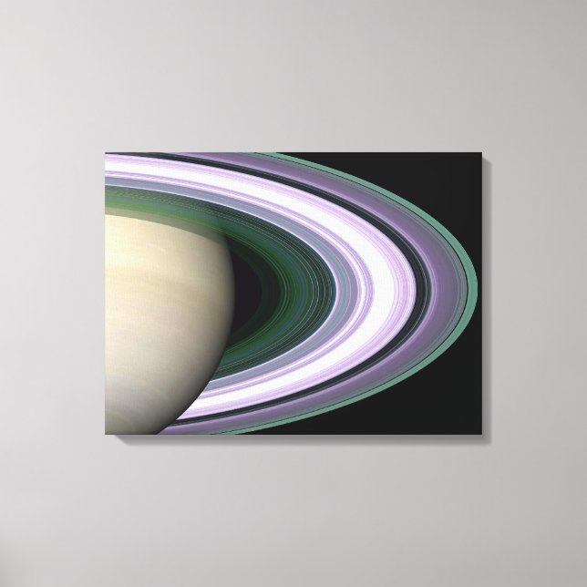Lienzo Anillos de Saturno (Anverso)