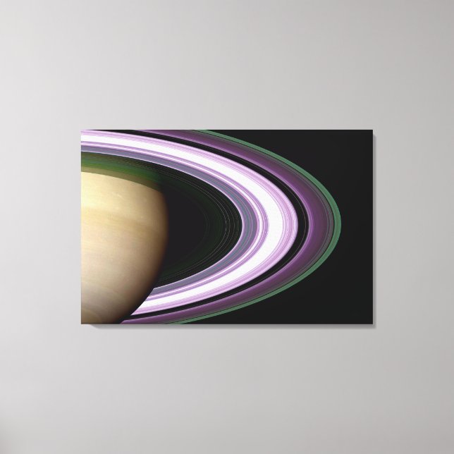 Lienzo Anillos de Saturno (Anverso)