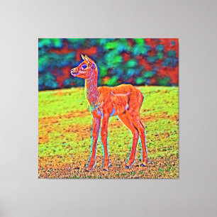 Lienzo AnimalColor_Antilope_001