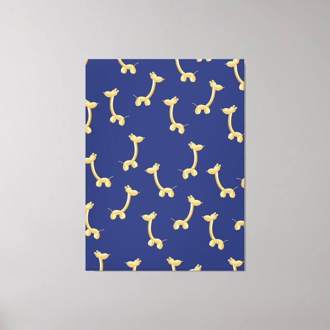 Lienzo Animales de Globos (Anverso)