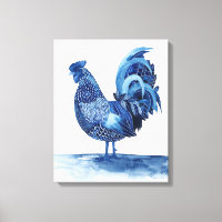 Animales de la Granja Azul de Cobalto - Rooster