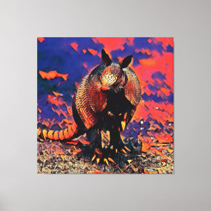 Lienzo AnimalMix_Armadillo_001