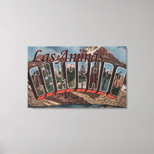 Lienzo Animas de Las, Colorado - escenas grandes de la