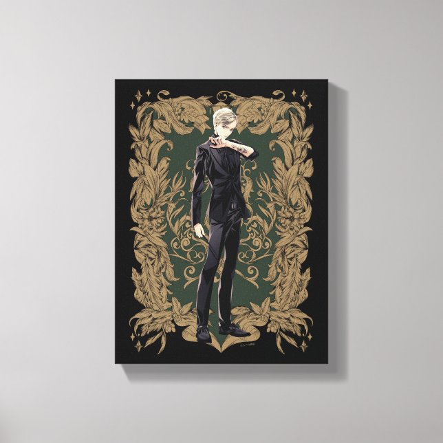 Lienzo Anime Draco Malfoy Ornate Frame (Anverso)