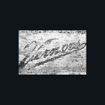 Lienzo Ann Arbor Michigan Vernors Brick Wall 1999<br><div class="desc">Ann Arbor Michigan Vernors Brick Wall 1999. Foto original de Scott Buel.</div>