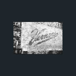 Lienzo Ann Arbor Michigan Vernors Old Brick Wall<br><div class="desc">Ann Arbor Michigan Vernors Brick Wall 1999. Foto original de Scott Buel.</div>
