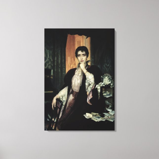 Lienzo Anna Karenina, 1904 (Anverso)
