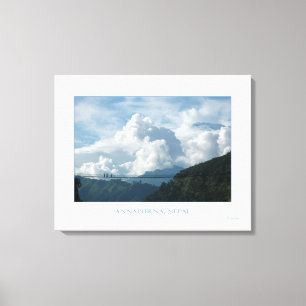 LIENZO ANNAPURNA EN WOLKENMANTEL