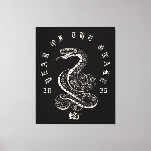 Lienzo Año del Serpiente Año Nuevo Lunar Chino 2025