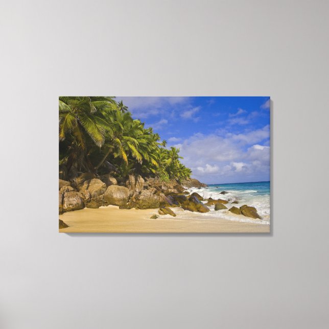 Lienzo Anse Victorin Beach 4 (Anverso)