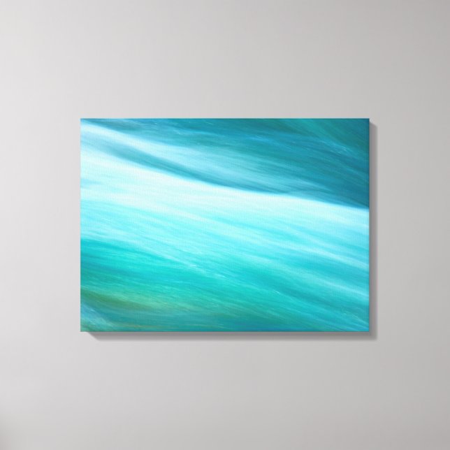 Lienzo Antes de las cataratas (Anverso)