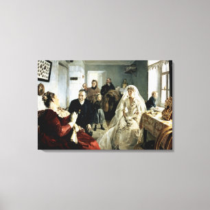 Lienzo Antes del Boda, años 1880