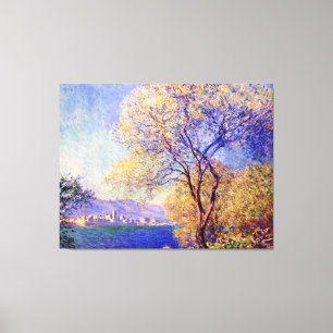 Lienzo Antibes, por Claude Monet