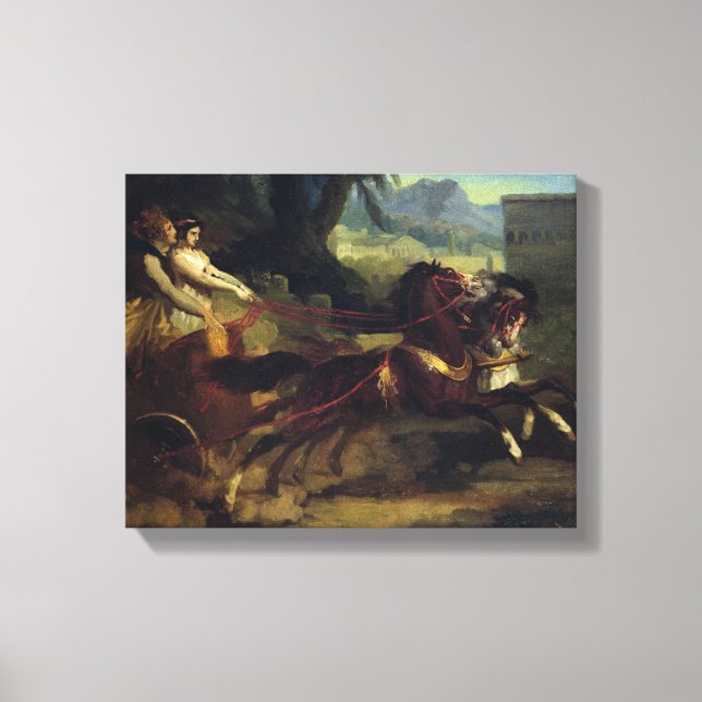 Lienzo Antigua Carrera de Carnaval (Anverso)