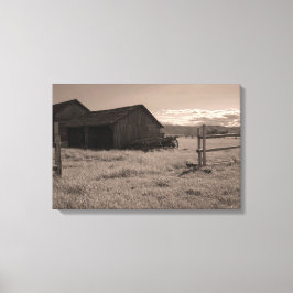 Lienzo Antigua granja de Olmstead