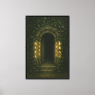 Lienzo Antigua Puerta de Rune