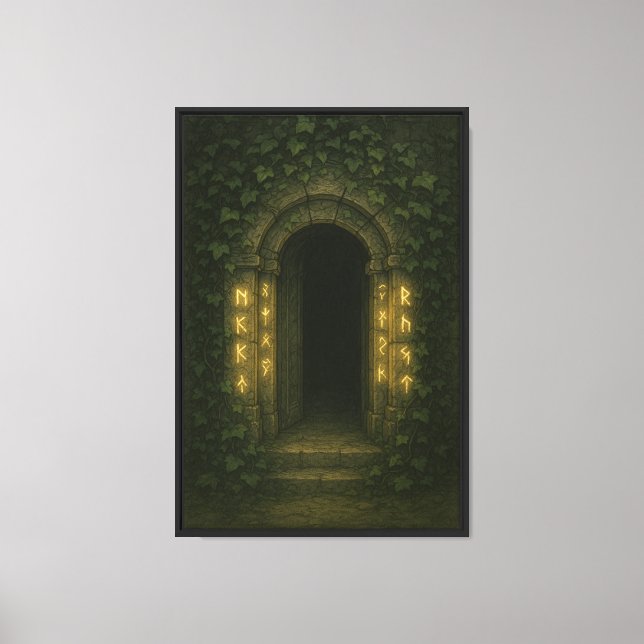 Lienzo Antigua Puerta de Rune (Anverso)
