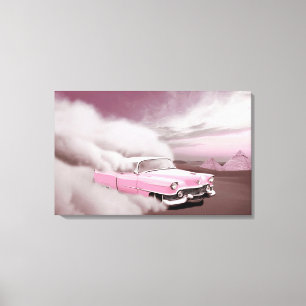 Lienzo Antiguo Automóvil