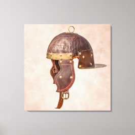 Lienzo Antiguo casco militar romano
