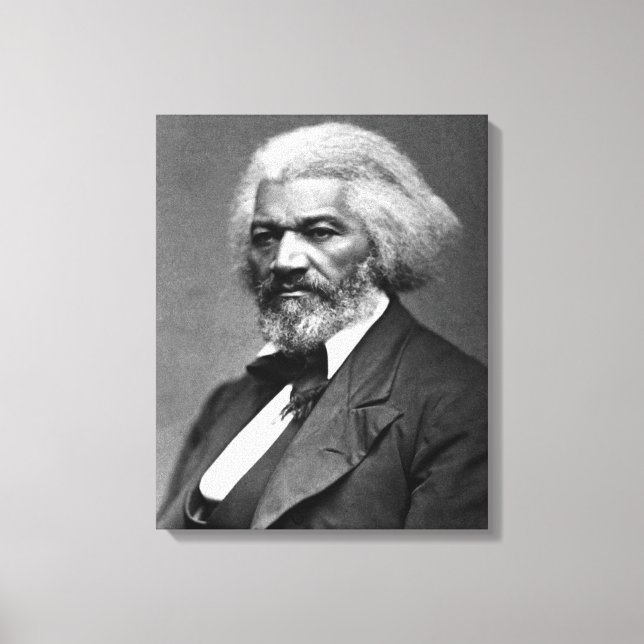 Lienzo Antiguo Fr3d3rick Bailey Douglas Héroe Africano Am (Anverso)