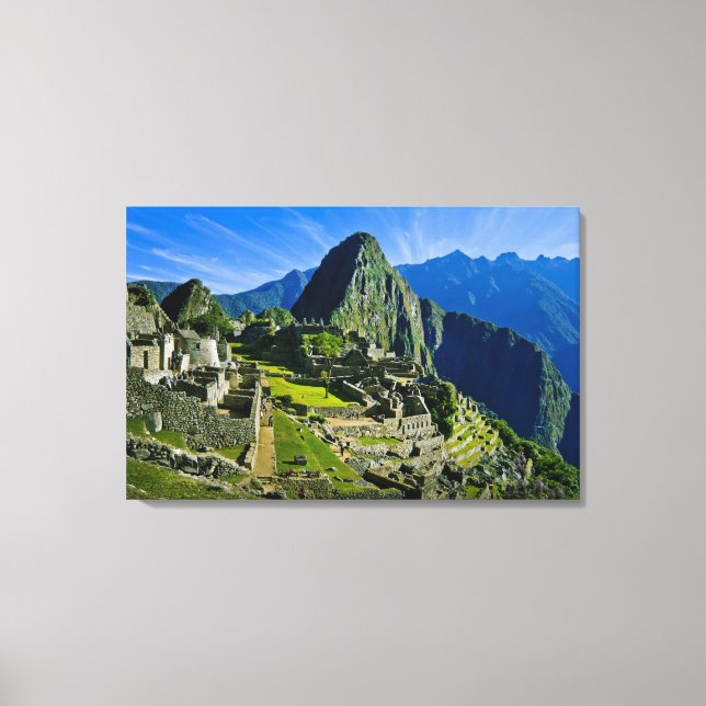 Lienzo Antiguo Machu Picchu, último refugio del 2 (Anverso)