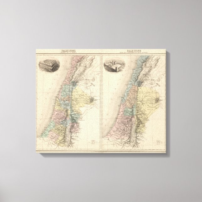 Lienzo Antiguo pueblo palestino (Anverso)