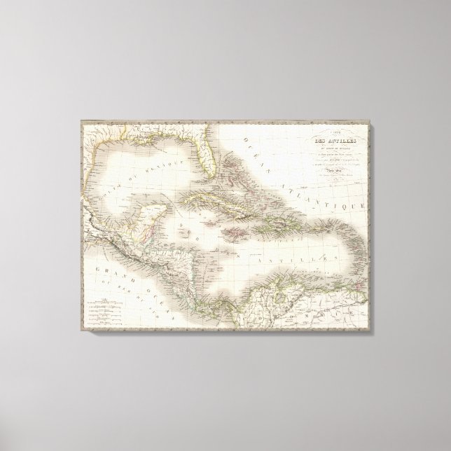 Lienzo Antillas - Antillas (Anverso)